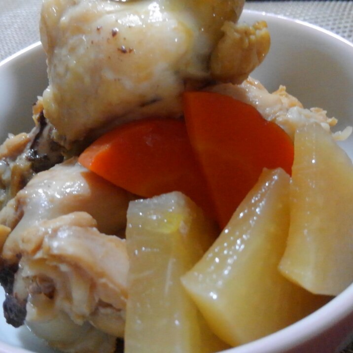 炊飯器で手羽元と大根の和風とろとろ煮込み